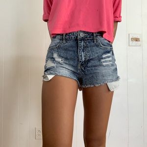 Distressed Shorts